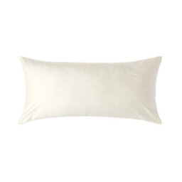 Homescapes Cream Continental Egyptian Cotton Pillowcase 1000 Tc, 40 X 80 Cm