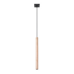 Sollux Lighting Pastelo Steel/wood Wood 1 Lights Modern Pendant Ceiling Light - thumbnail 3