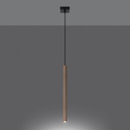 Sollux Lighting Pastelo Steel/wood Wood 1 Lights Modern Pendant Ceiling Light - thumbnail 2