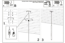Sollux Lighting Pastelo Steel/wood Wood 1 Lights Modern Pendant Ceiling Light - thumbnail 4