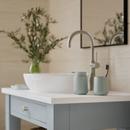Beslagsboden - Soap Dispenser. Eucalyptus. Freestanding. H 125 mm. - thumbnail 2