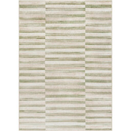 Livabliss San Francisco-Modern Green Taupe Tan Graphic Living Dining Bedroom Rug 160 X 213 Cm Easy Care, Non Shedding - thumbnail 1