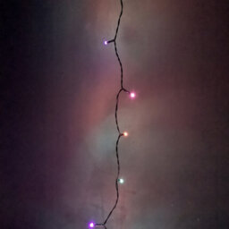 Samuel Alexander 600 Led 60M Premier Christmas Indoor Outdoor Multi Function Battery Operated String Lights With Timer In Rainbow - thumbnail 3