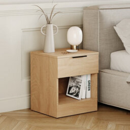 Lassic Vida Designs Trega 1 Drawer Pine Bedside Chest (H)41Cm (W)39Cm (D)28Cm, Set Of 2 - thumbnail 6