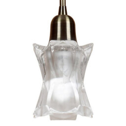 Luminosa Lighting Luminosa Alaska Pendant 1 Light L1/sgu10, Antique Brass - thumbnail 5