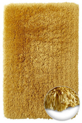 Think Rugs Polar Pl 95 Yellow Super Soft Acrylic Rug-120Cm X 170Cm - image 1