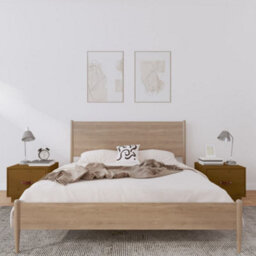 Berkfield Bedside Cabinets 2 Pcs Honey Brown 40X34X35 Cm Solid Wood Pine - thumbnail 1