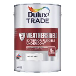 Dulux Trade Weathershield Brilliant White Metal & Wood Undercoat, 1L - thumbnail 2