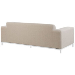 Beliani Garden Lounge Set With Table 5 Seater Rovigo Beige - thumbnail 6