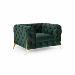 Stratus Interiors Italian Chesterfield Sofa Plush Velvet Uk Manufactured - thumbnail 1