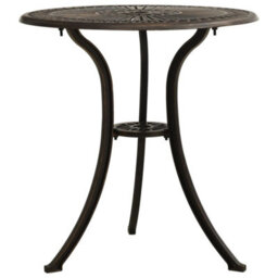 Vidaxl Garden Table Bronze 62X62X65 Cm Cast Aluminium - thumbnail 1
