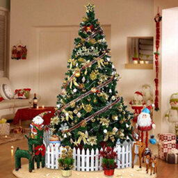 Vivo 5Ft / 150Cm Xmas Christmas Tree With Green Metal Stand - thumbnail 2