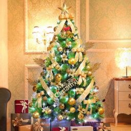 Vivo 5Ft / 150Cm Xmas Christmas Tree With Green Metal Stand - thumbnail 3