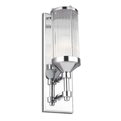 Luminosa Lighting Luminosa Paulson 1 Light Indoor Wall Light Chrome Ip44, G9 - image 1