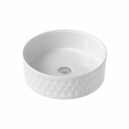 Affine 1100mm Double Countertop Bathroom Vanity Unit Textured Basin Sink Wall Hung Oak - thumbnail 5