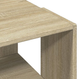 Berkfield Coffee Table Sonoma Oak 89.5X48X30 Cm Engineered Wood - thumbnail 7