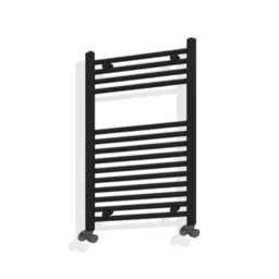 ARKO BATHROOM Arko Towel Radiator, Heated Towel Rails,wall Mounted Ladder Radiators 500X800mm ,black - thumbnail 7