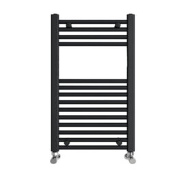 ARKO BATHROOM Arko Towel Radiator, Heated Towel Rails,wall Mounted Ladder Radiators 500X800mm ,black - thumbnail 9