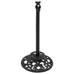 Woodside Cast Iron Free Standing Bathroom Toilet Paper/loo Roll Holder Stand - thumbnail 2