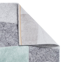 Handmade Geometric Grey/green Rug-120Cm X 170Cm - thumbnail 7