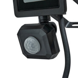 Litecraft Fergus Black Outdoor 10 Watt Led Flood Light With Pir Sensor - thumbnail 4