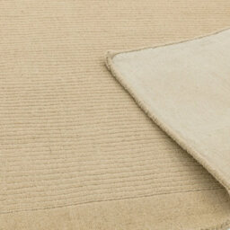 Beige Handmade Modern Plain Wool Easy To Clean Handmade Rug For Bedroom Dining Room Living Room -68 X 240Cm (Runner) - thumbnail 5