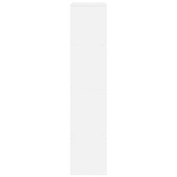 Berkfield Bookcase White 100X33X155.5 Cm Engineered Wood - thumbnail 5