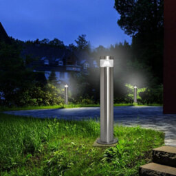 Long Life Lamps Company 3W Modern Led Bollard Garden Lamp Post Cool White Zlc022Cw - thumbnail 7