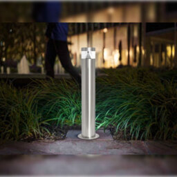 Long Life Lamps Company 3W Modern Led Bollard Garden Lamp Post Cool White Zlc022Cw - thumbnail 6