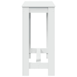 Berkfield Bar Table White 102X50X103.5 Cm Engineered Wood - thumbnail 5