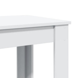 Berkfield Bar Table White 102X50X103.5 Cm Engineered Wood - thumbnail 7