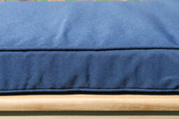 Garden Market Place Garden Furniture Cushion- Cushion For 3 Seater Garden Bench Navy Blue - thumbnail 2