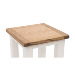 Cabinet Bits Lovere Stool - Side Table Off White H47 W40 D40Cm - thumbnail 4