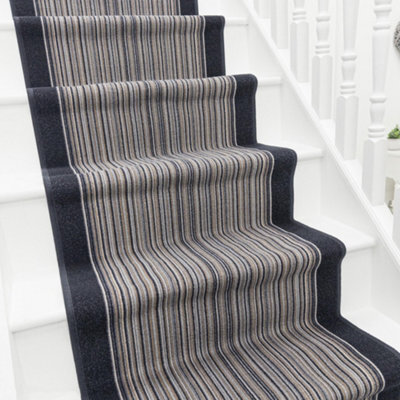 Carnaby Stair Runner - Hardwearing, Non-Slip & Durable Carpet For Stairs & Staircases, Multiple Lengths - image 1