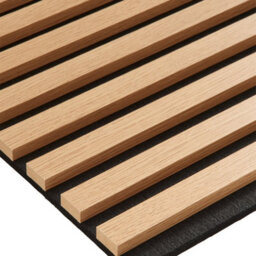 Home Treats King Size Platform Bed With 4 X 120Cm Oak Acoustic Wall Panel - thumbnail 7