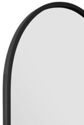 "Mirroroutlet Arcus - Black Framed Full Length  Arched Leaner / Wall Mirror 71"" X 35"" (180Cm X 90Cm)" - thumbnail 6