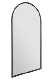 "Mirroroutlet Arcus - Black Framed Full Length  Arched Leaner / Wall Mirror 71"" X 35"" (180Cm X 90Cm)" - thumbnail 4