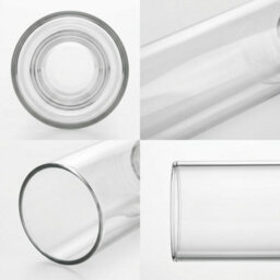 3Pack E14 Clear Glass Lamp Shades, Small Lampshades For Ceiling Lights, Table Lamps & Floor Lamps, 16Cm Height Pendant Light - thumbnail 8