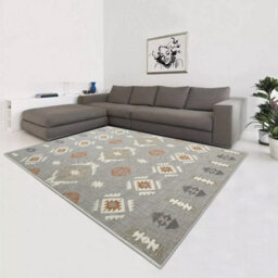 Oxford Homeware Printed Rug, Non-Slip Pets Friendly, Living Room Rugs And Bedroom Rugs, (Nova, 160X230Cm) - thumbnail 1