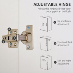 Wyld Haus Belamar 2-Door Wardrobe White And Natural With Hanging Rail, 2 Drawers And Wooden Legs - thumbnail 7