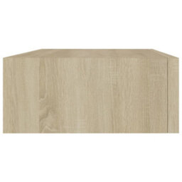 Berkfield Wall-Mounted Drawer Shelf Oak 40X23.5X10Cm Mdf - thumbnail 5