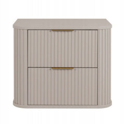 Heze Furniture Elegance Glamour Style 2 Drawer Bathroom Vanity Cabinet 60Cm - Cashmere - thumbnail 4