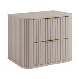 Heze Furniture Elegance Glamour Style 2 Drawer Bathroom Vanity Cabinet 60Cm - Cashmere - thumbnail 3