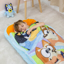 Character World Bluey Readybed Inflatable Kids Air Bed & Sleeping Bag In One - Camping Sleepover - thumbnail 7