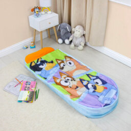 Character World Bluey Readybed Inflatable Kids Air Bed & Sleeping Bag In One - Camping Sleepover - thumbnail 2