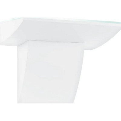 Eglo Fontela White Led Outdoor Wall Light Ip44 Warm White Facade Light 2.5W - image 1