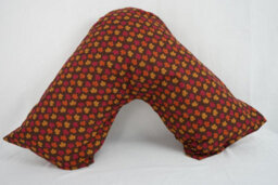 ARLinens Printed V Shaped Pillowcase Polycotton Orthopedic Back&neck Suport V Cover 74X34Cm - thumbnail 2