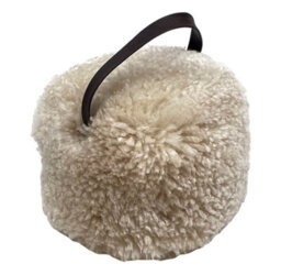 Native Natural New Zealand Sheepskin Doorstop - thumbnail 3