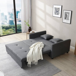 Westwood Sofa Bed Convertible Pull-Out Storage Linen 2 Seater Recliner Armchair - thumbnail 4