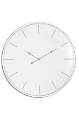 Brandon Large Metal Wall Clock, Modern 80Cm Circular Timepiece - image 1